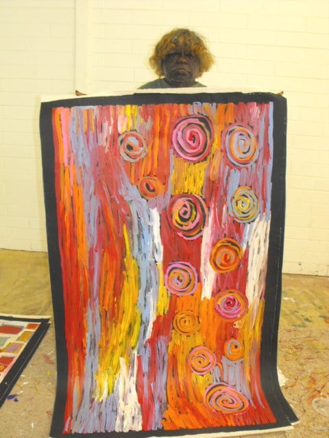 Bob Gibson Tjungurrayi Aboriginal Art
