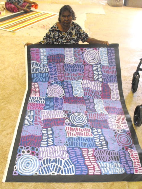 Betty Mbitjana Aboriginal Art