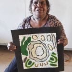 Nellie Marks Nakamarra Aboriginal Art