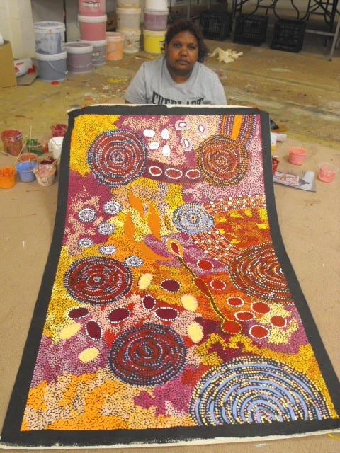 Samantha Daniels Napaltjarri Aboriginal Art