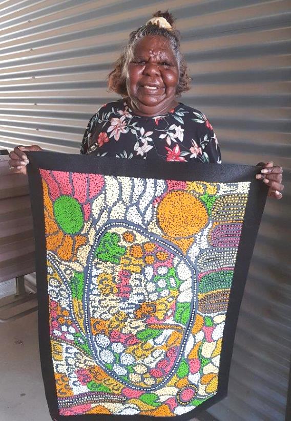 Winnie Reid Nakamarra Aboriginal Art