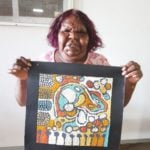 Winnie Reid Nakamarra Aboriginal Art