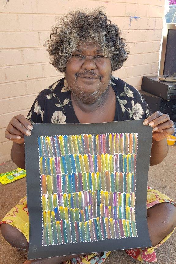 Jeannie Mills Pwerle Aboriginal Art