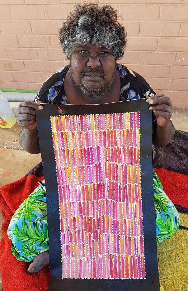 Jeannie Mills Pwerle Aboriginal Art