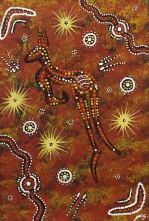 Justin Ronberg Jappurrula Aboriginal Art