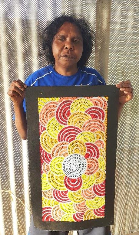 Lissandra Campbell Naparrula Aboriginal Art