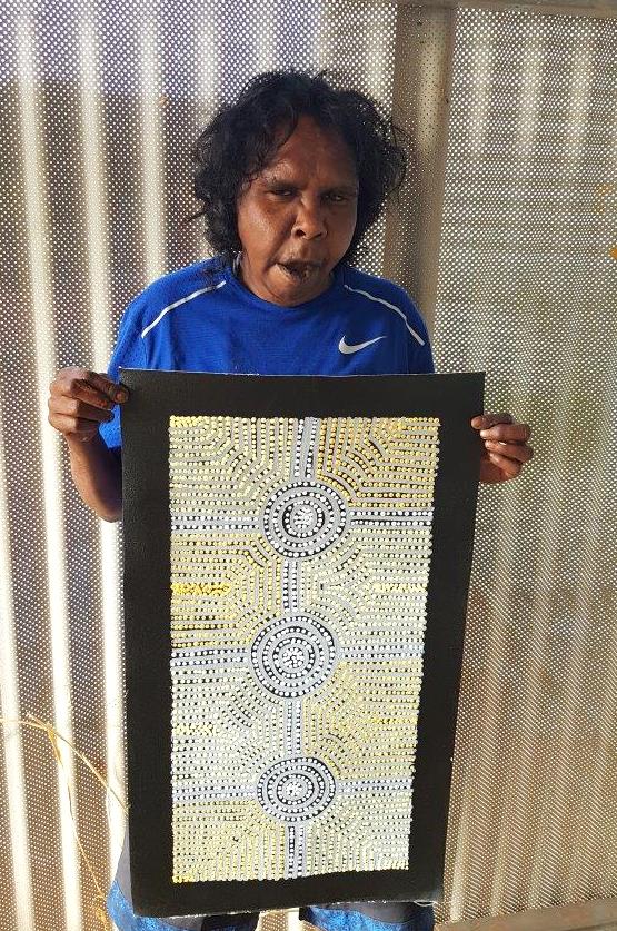 Lissandra Campbell Naparrula Aboriginal Art