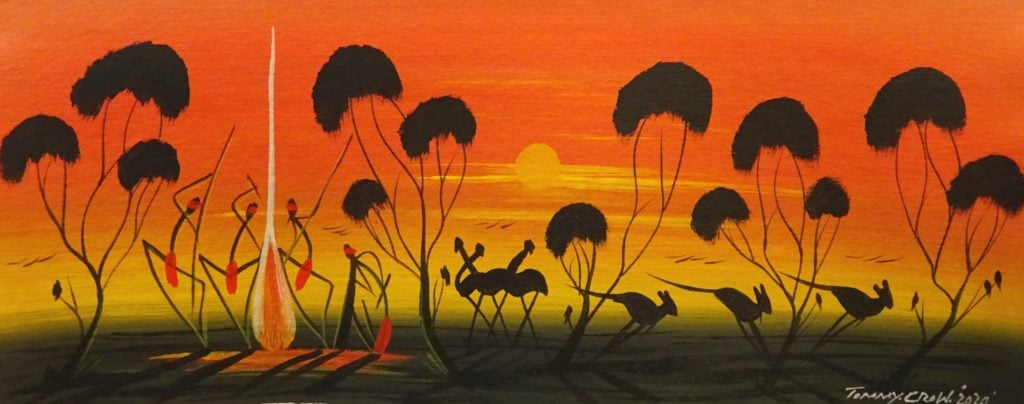 Tommy Crow Aboriginal Art