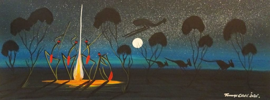Tommy Crow Aboriginal Art