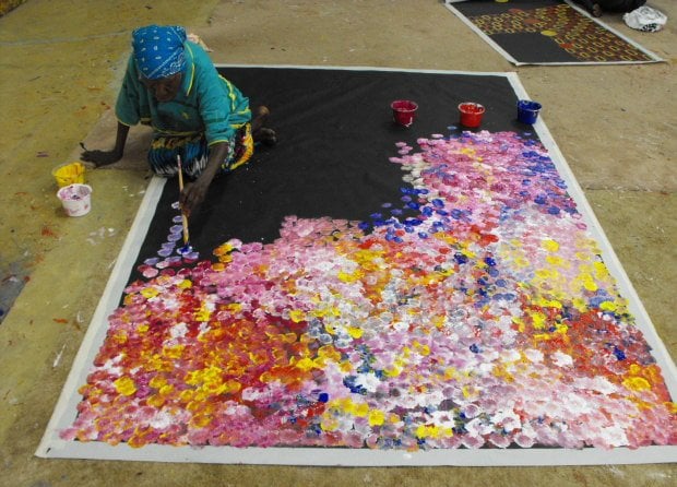Polly Ngale Aboriginal Art
