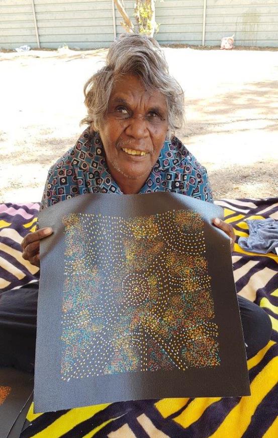 Gracie Morton Pwerle Aboriginal Art