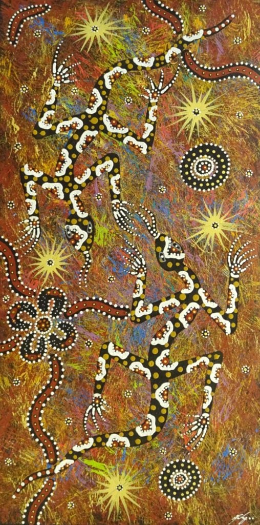 Justin Ronberg Jappurrula Aboriginal Art