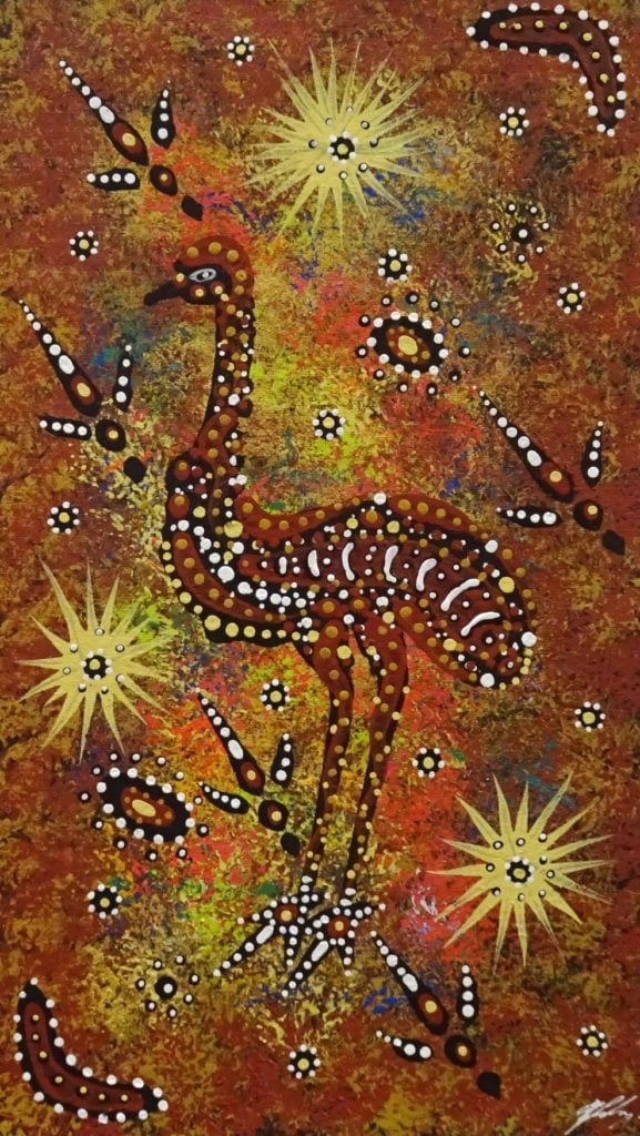 Justin Ronberg Jappurrula Aboriginal Art