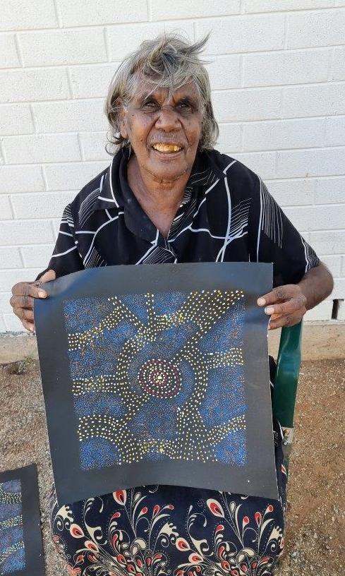 Gracie Morton Pwerle Aboriginal Art