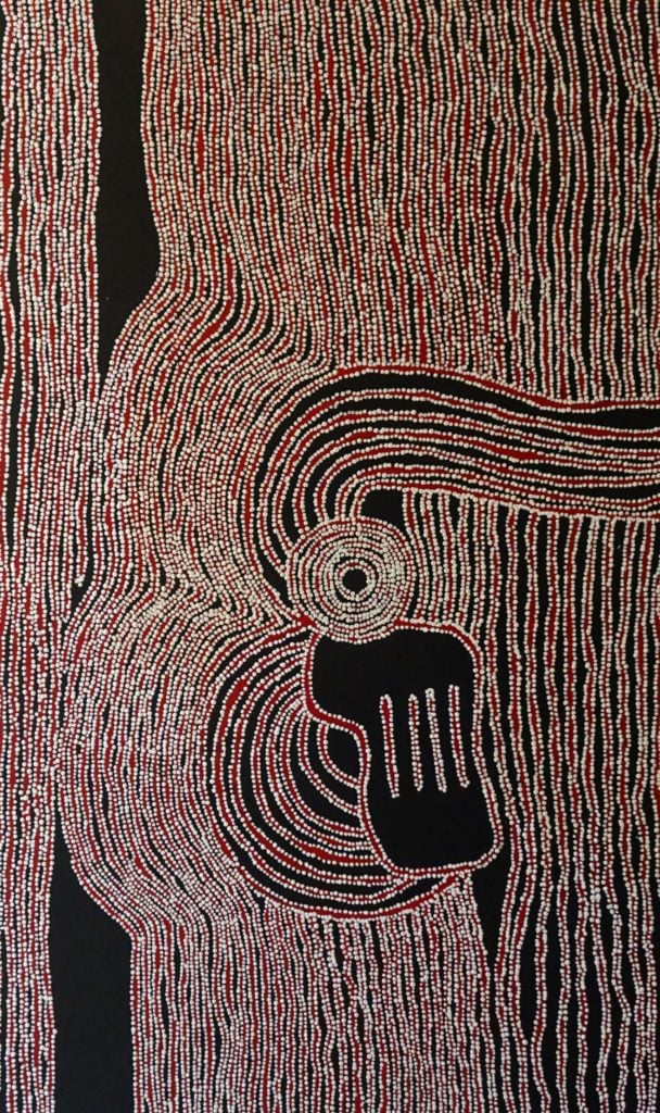 Jillian Giles Napanangka Aboriginal Art