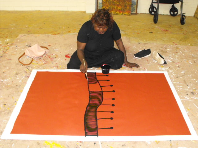 Marlene Young Nungurrayi Aboriginal Art