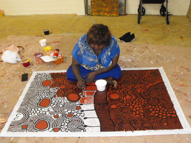 Marlene Young Nungurrayi Aboriginal Art