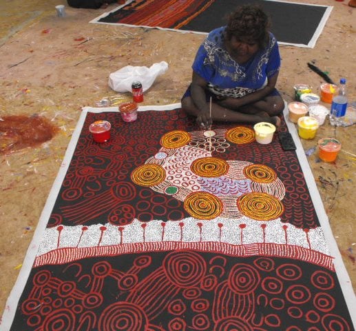 Marlene Young Nungurrayi Aboriginal Art