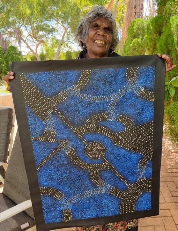 Gracie Morton Pwerle Aboriginal Art