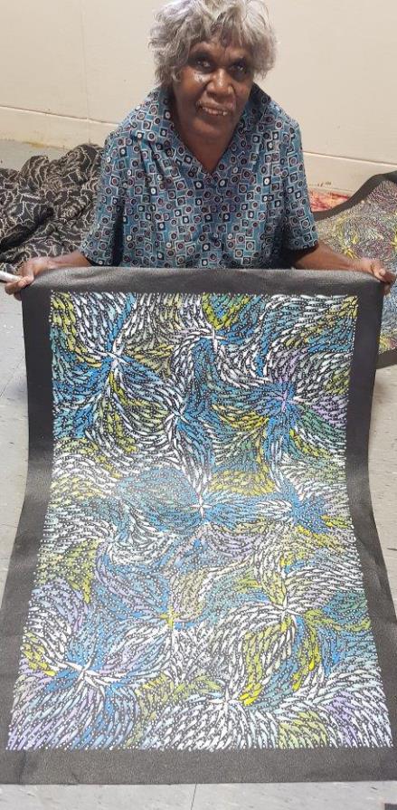 Gracie Morton Pwerle Aboriginal Art