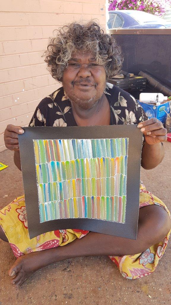 Jeannie Mills Pwerle Aboriginal Art