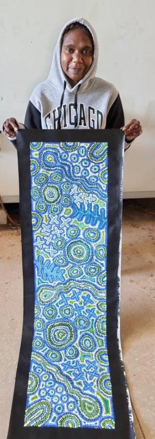 Michelle Butler Nakamarra Aboriginal Art