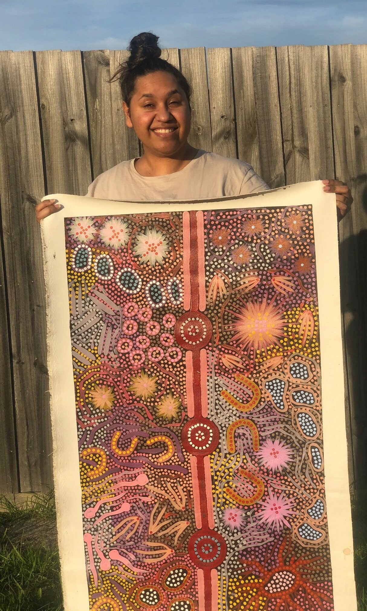Azeza Possum Aboriginal Art