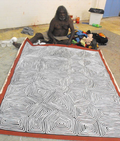 George Tjungurrayi Aboriginal Art