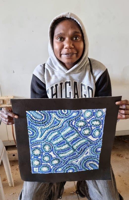 Michelle Butler Nakamarra Aboriginal Art