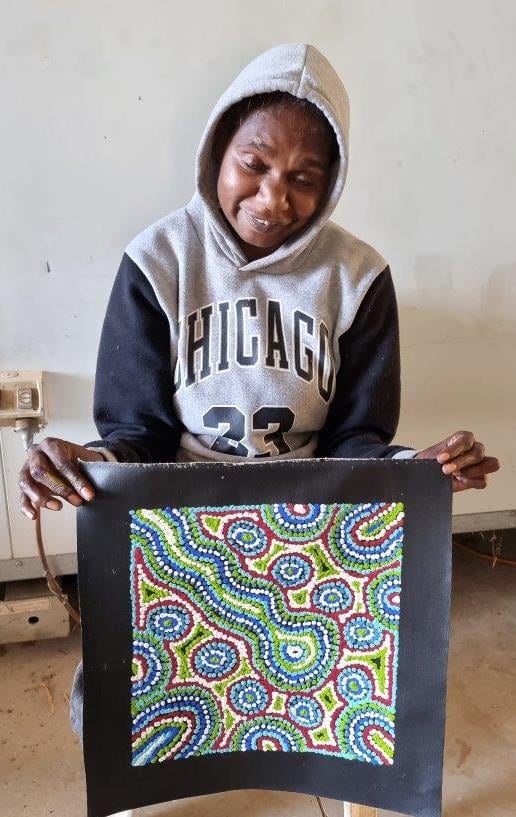 Michelle Butler Nakamarra Aboriginal Art