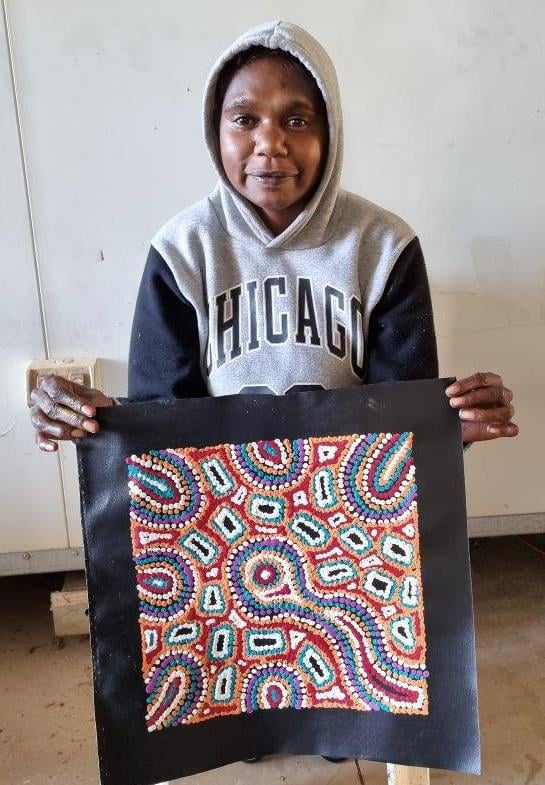 Michelle Butler Nakamarra Aboriginal Art