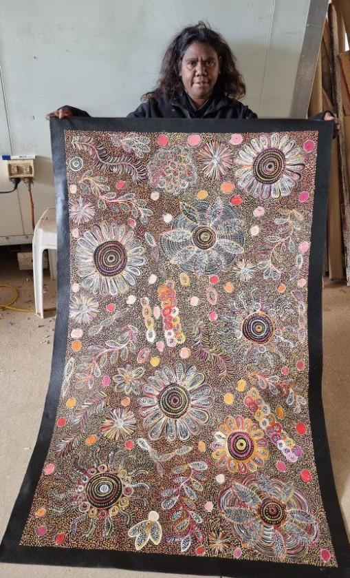 Belinda Golder Kngwarreye Aboriginal Art