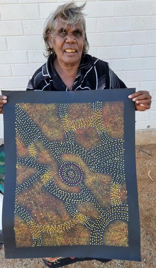 Gracie Morton Pwerle Aboriginal Art