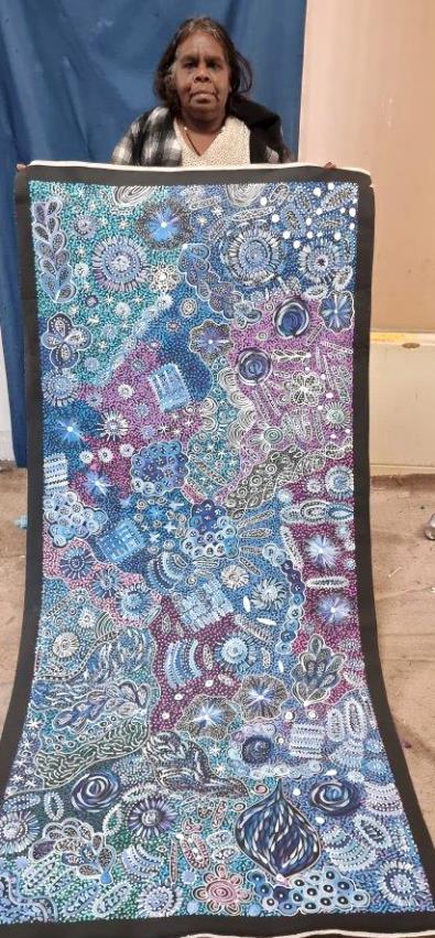 Janet Golder Kngwarreye Aboriginal Art