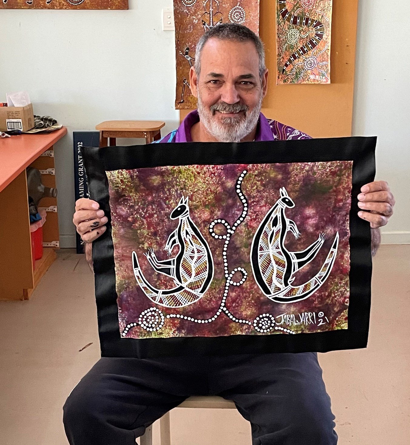 Steven Jabaljarri Sutton Aboriginal Art