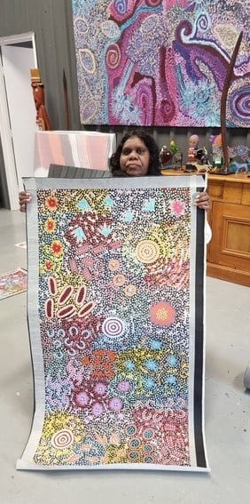 Michelle Possum Nungurrayi Aboriginal Art