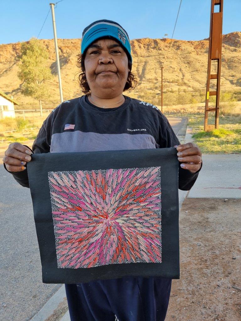 Bernadine Johnson Kemarre Aboriginal Art