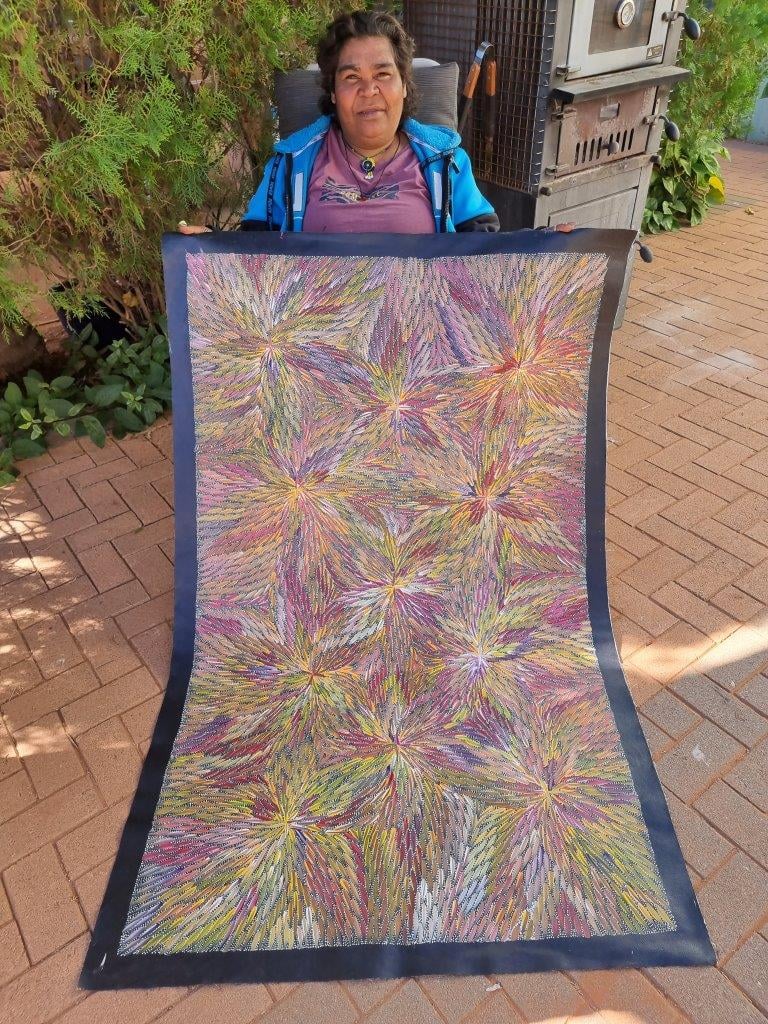 Bernadine Johnson Kemarre Aboriginal Art