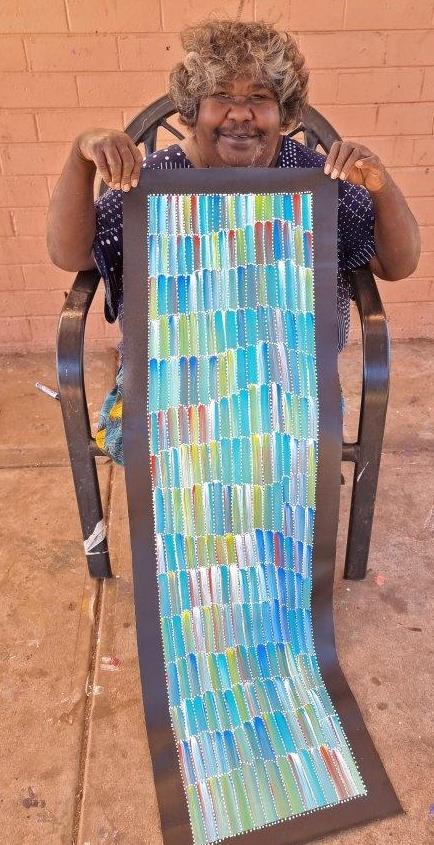 Jeannie Mills Pwerle Aboriginal Art