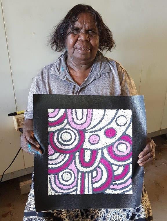 Nellie Marks Nakamarra Aboriginal Art