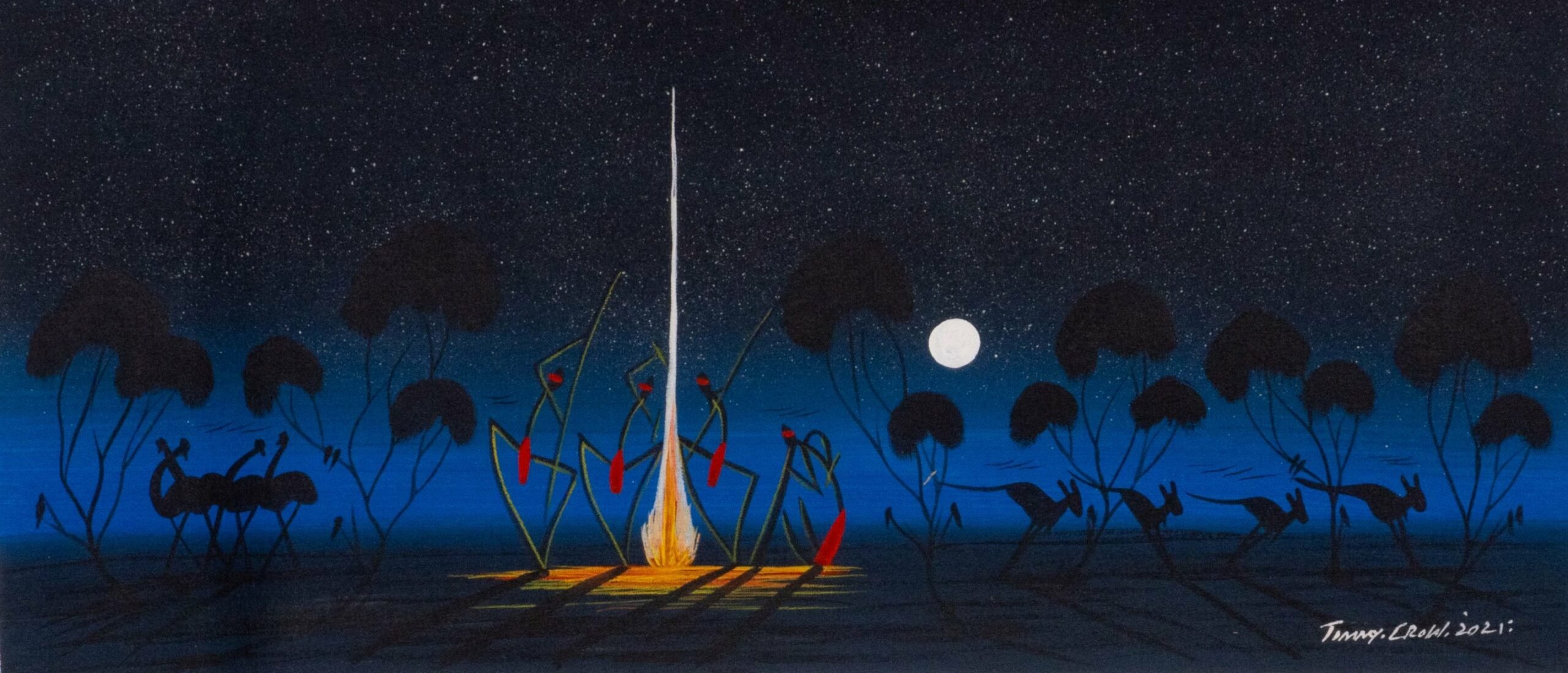 Tommy Crow Aboriginal Art