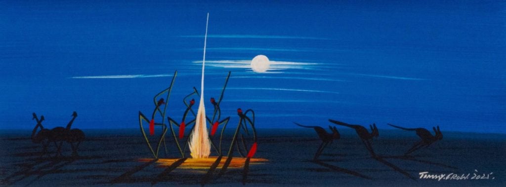Tommy Crow Aboriginal Art