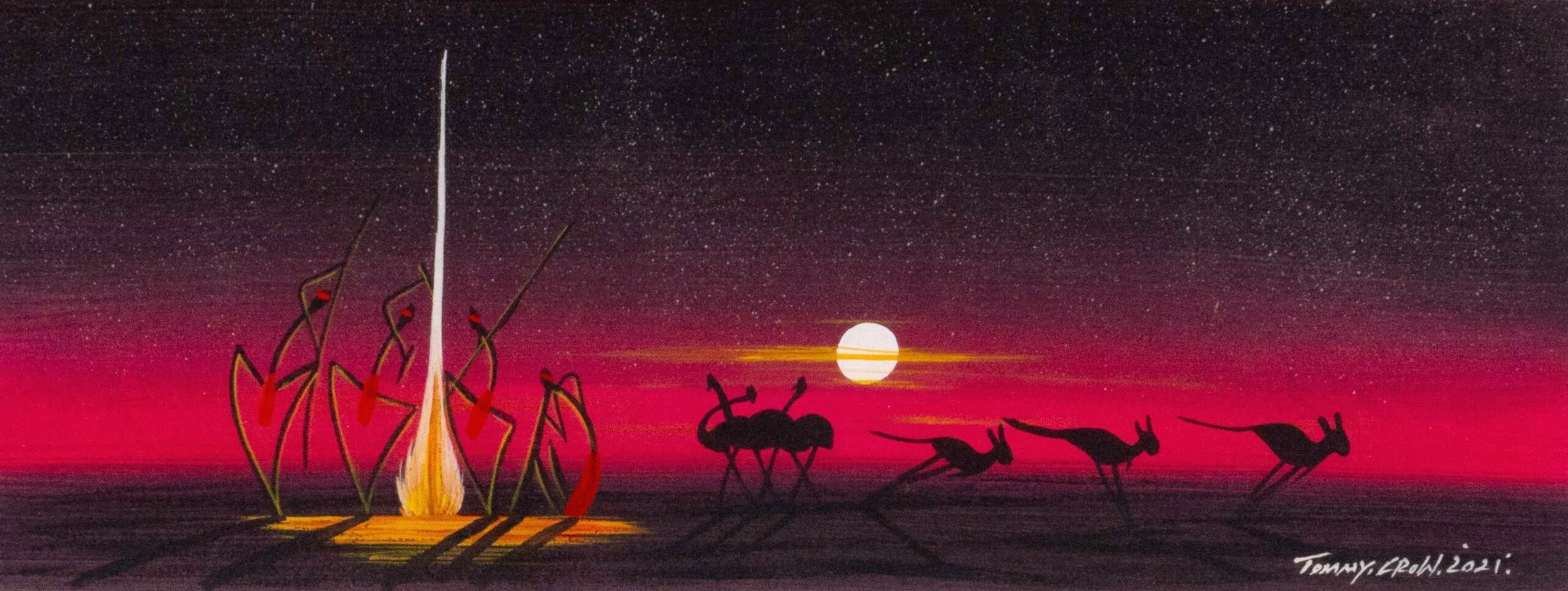 Tommy Crow Aboriginal Art