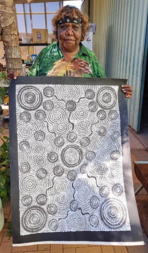 Doreen Nolan Nangala Aboriginal Art