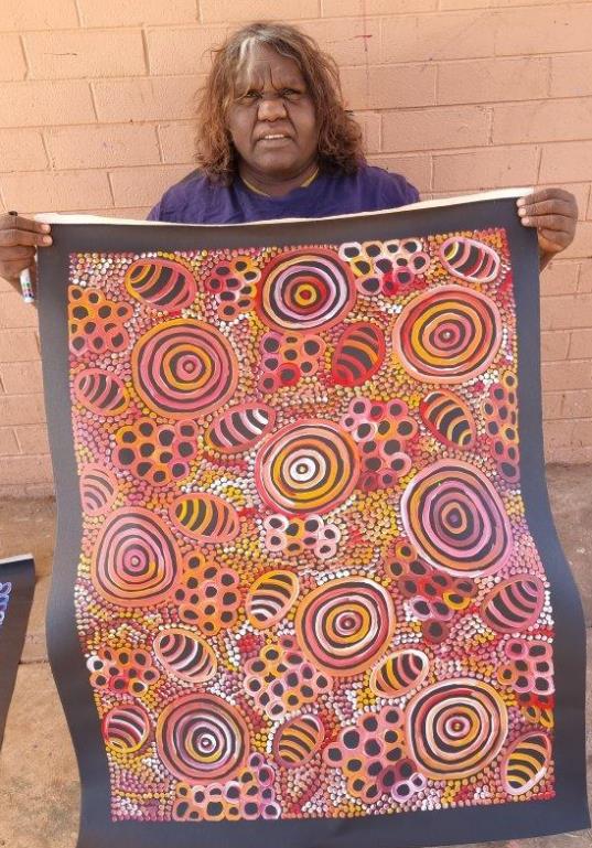 Dulcie Long Pula Aboriginal Art
