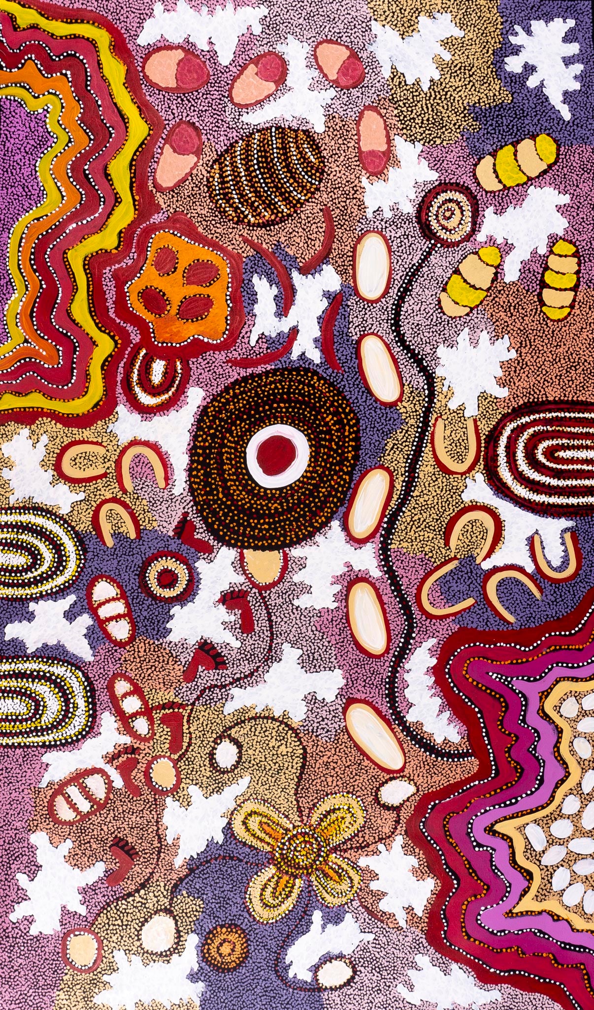Samantha Daniels Napaltjarri Aboriginal Art