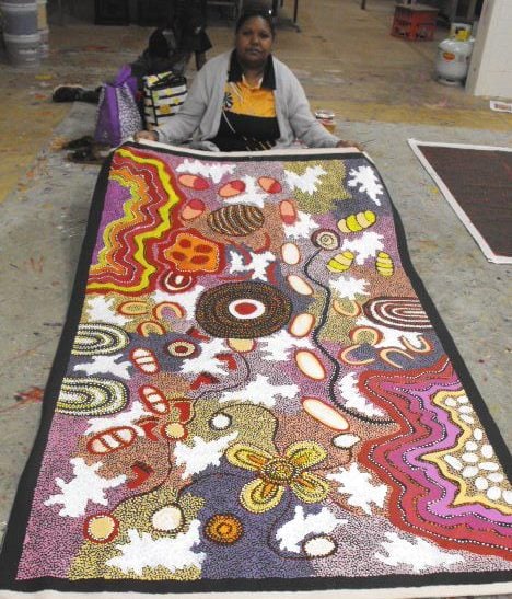 Samantha Daniels Napaltjarri Aboriginal Art