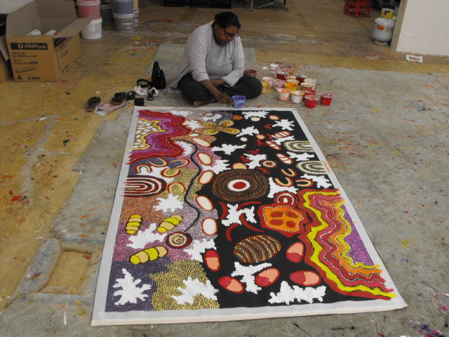 Samantha Daniels Napaltjarri Aboriginal Art