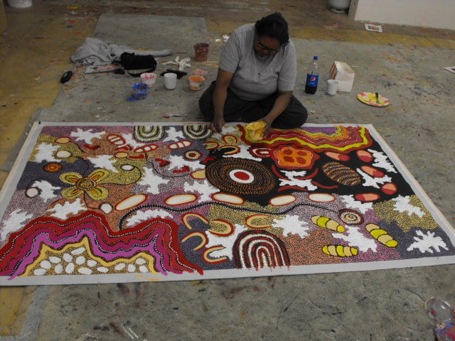 Samantha Daniels Napaltjarri Aboriginal Art