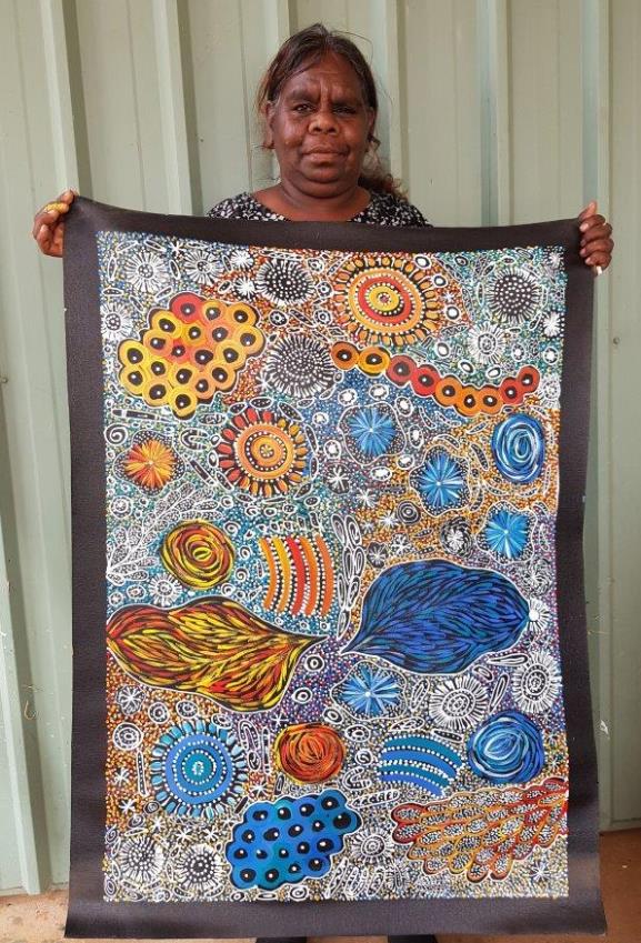 Janet Golder Kngwarreye Aboriginal Art